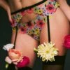 Fleur Du Mal Azalea Embroidery Garter Belt -Fleur du Mal Shop 010 GA 250212 0205 web 1