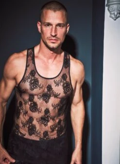 Fleur Du Mal Unisex Bouquet Lace Tank 17 Fleur Du Mal Unisex Bouquet Lace Tank -Fleur du Mal Shop 019 GA 231009 0123web