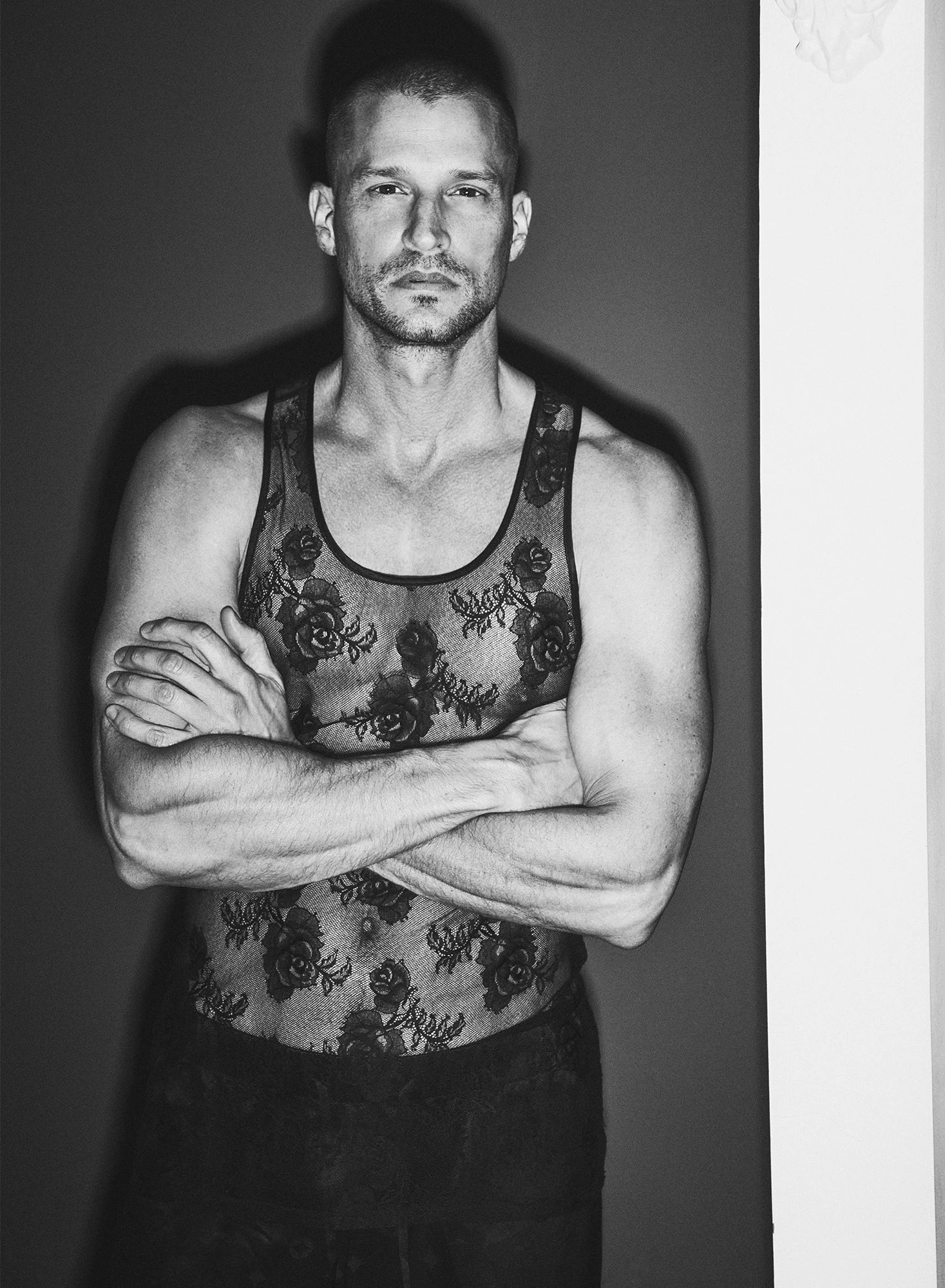 Fleur Du Mal Unisex Bouquet Lace Tank 11 Fleur Du Mal Unisex Bouquet Lace Tank - Image 9