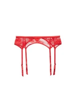 Fleur Du Mal Bouquet Lace Garter Belt 10 Fleur Du Mal Bouquet Lace Garter Belt -Fleur du Mal Shop BouquetLaceGarterBeltRouge