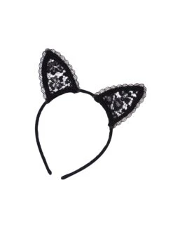 Fleur Du Mal Lace Cat Ears
