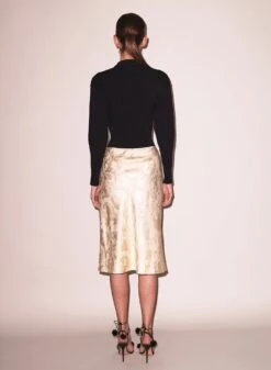 Fleur Du Mal Juliet Lace Knit Sweater -Fleur du Mal Shop FDM 012424 9243 full