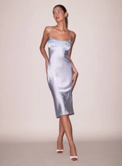 Fleur Du Mal Ruched Bust Dress