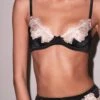 Fleur Du Mal Juliet Lace Demi Bra -Fleur du Mal Shop FDM 012724 12097 full