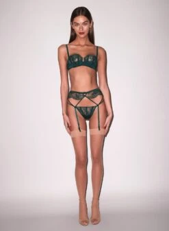 Fleur Du Mal Frankie Lace Boned Balconette -Fleur du Mal Shop FDM 012724 13687full