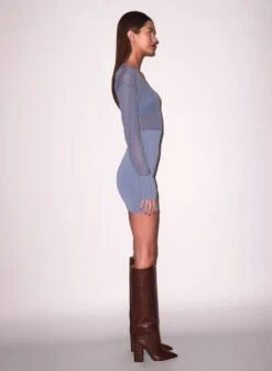 Fleur Du Mal Kate Mini Dress 11 Fleur Du Mal Kate Mini Dress -Fleur du Mal Shop FDM 012724 14135 full