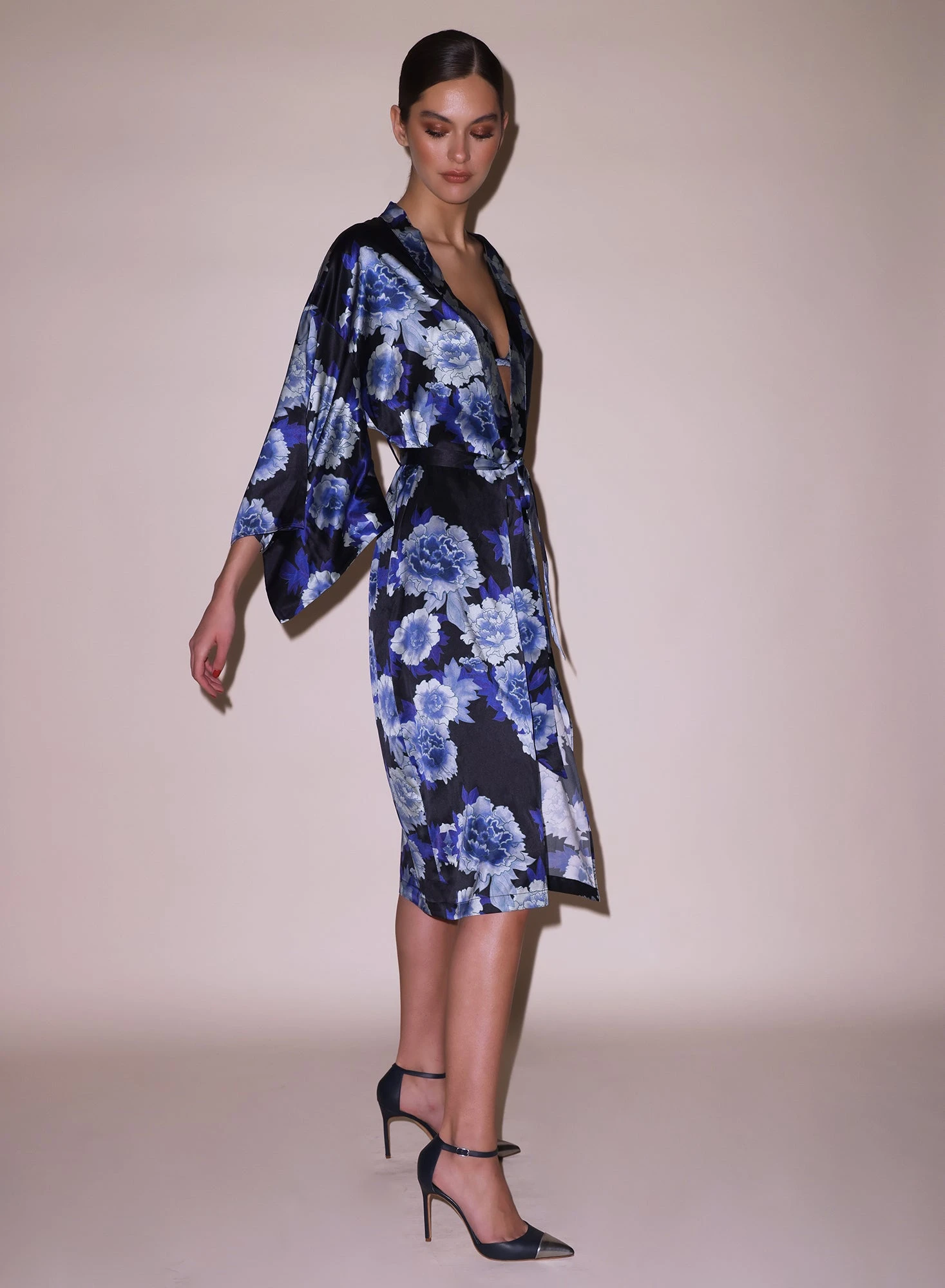 Fleur Du Mal Unisex Silk Kimono 8 Fleur Du Mal Unisex Silk Kimono - Image 6