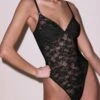 Fleur Du Mal Le Stretch Lace Wireless Bodysuit -Fleur du Mal Shop FDM 020524 8520 full