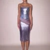 Fleur Du Mal Ombré Shine Dress