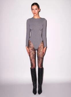 Fleur Du Mal Organic Cotton Long Sleeve T-Shirt Bodysuit 12 Fleur Du Mal Organic Cotton Long Sleeve T-Shirt Bodysuit -Fleur du Mal Shop FDM 041125 13626 full 2ca50c1a 6de7 49d3 a4f3 04d1b57a83d1