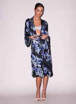 Fleur Du Mal Unisex Silk Kimono 14 Fleur Du Mal Unisex Silk Kimono -Fleur du Mal Shop FDM 041125 6020 full