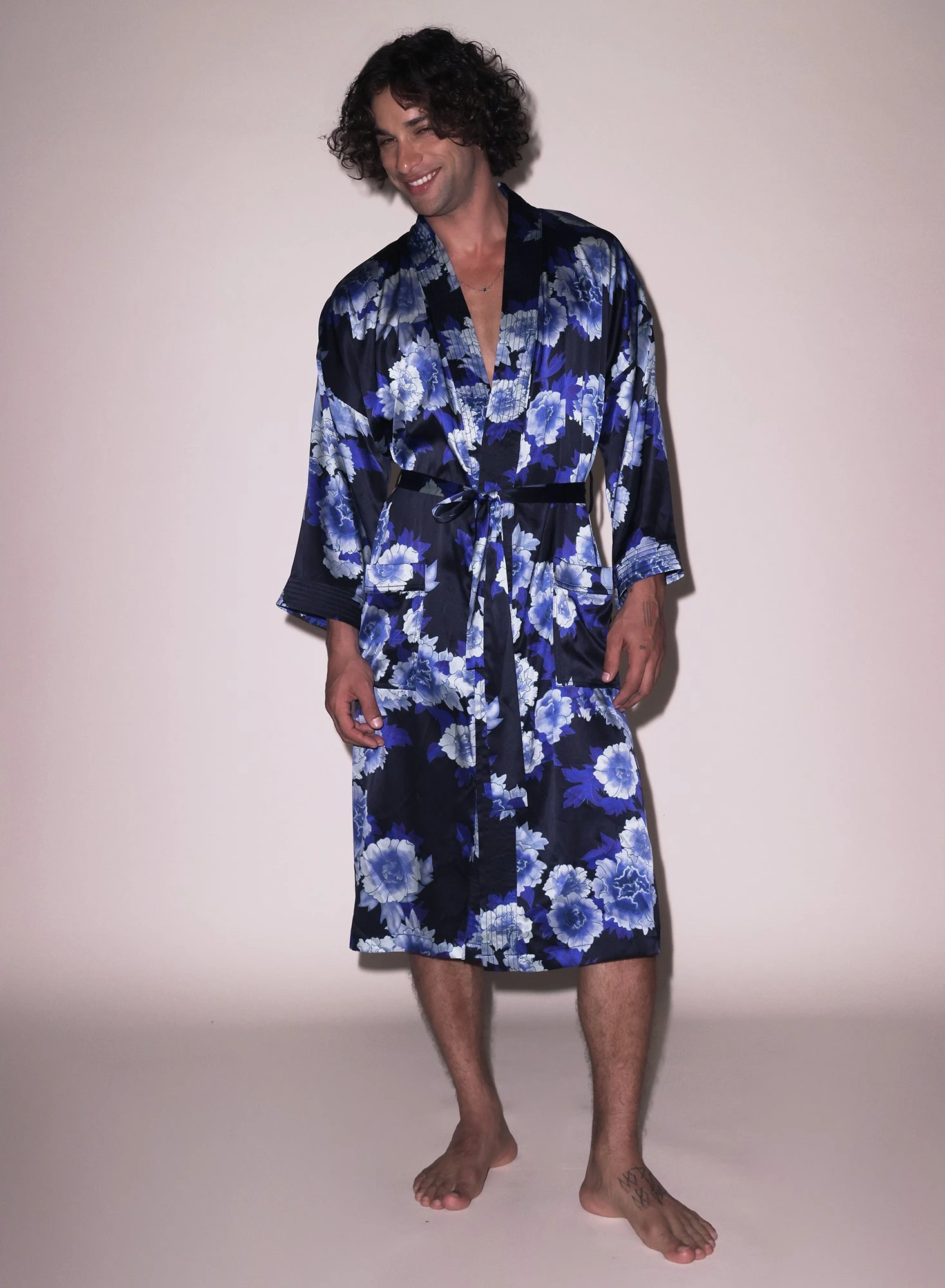 Fleur Du Mal Unisex Silk Kimono 11 Fleur Du Mal Unisex Silk Kimono - Image 9