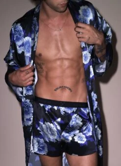 Fleur Du Mal Unisex Silk Kimono 15 Fleur Du Mal Unisex Silk Kimono -Fleur du Mal Shop FDM 051624 37547 full