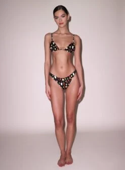 Fleur Du Mal High Leg Bikini Bottom -Fleur du Mal Shop FDM 051624 37828full