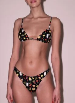 Fleur Du Mal High Leg Bikini Bottom -Fleur du Mal Shop FDM 051624 37829full