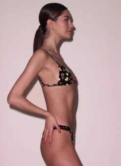 Fleur Du Mal High Leg Bikini Bottom -Fleur du Mal Shop FDM 051624 37918full