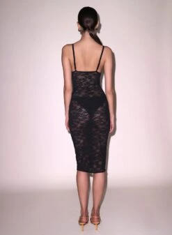 Fleur Du Mal Le Stretch Lace Slip Dress -Fleur du Mal Shop FDM 051624 41657 full