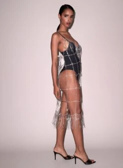 Fleur Du Mal Crystal Fringe Dress -Fleur du Mal Shop FDM 072524 57433full 2bedcb71 ea3a 4ce2 acae d394d942cd88
