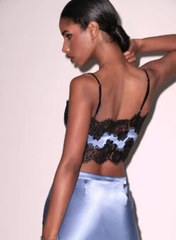 Fleur Du Mal Silk & Lace Bandeau Top 11 Fleur Du Mal Silk & Lace Bandeau Top -Fleur du Mal Shop FDM 072524 57960 full