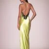 Fleur Du Mal Open Back Maxi Slip Dress -Fleur du Mal Shop FDM 090424 64733 full