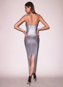 Fleur Du Mal Flash Rib Dress -Fleur du Mal Shop FDM 091124 76701full