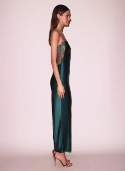 Fleur Du Mal Juliet Lace Back Dress -Fleur du Mal Shop FDM 102524 89639 edit full