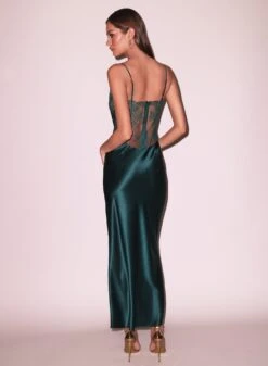 Fleur Du Mal Juliet Lace Back Dress -Fleur du Mal Shop FDM 102524 89660 full