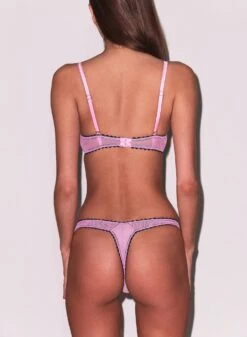 Fleur Du Mal Sabrina Mini Fishnet Demi Bra -Fleur du Mal Shop FDM 111824 100525 full ef461313 fb65 44de adfd a41eb7a0a728