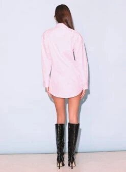 Fleur Du Mal Poplin Shirt Dress -Fleur du Mal Shop FDM 112123 1 10336full