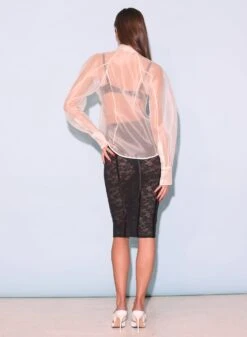 Fleur Du Mal Silk Organza Button Down -Fleur du Mal Shop FDM 112123 1 10574 full
