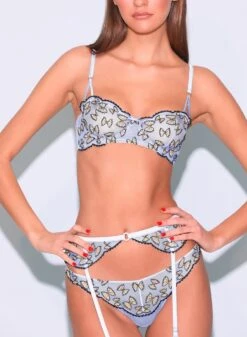 Fleur Du Mal Farfalle Embroidery Balconette -Fleur du Mal Shop FDM 112123 1 7612full 4de95c06 9400 45e4 b9de f03a193772c7