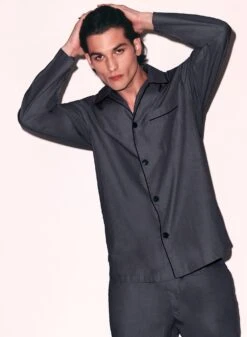 Fleur Du Mal Poplin PJ Top