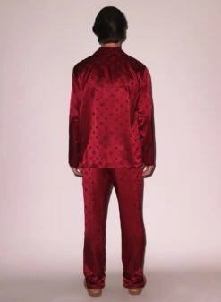 Fleur Du Mal Silk Jacquard PJ Top 17 Fleur Du Mal Silk Jacquard PJ Top -Fleur du Mal Shop FDM 112124 108014 full