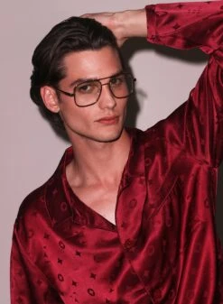 Fleur Du Mal Silk Jacquard PJ Top 19 Fleur Du Mal Silk Jacquard PJ Top -Fleur du Mal Shop FDM 112124 108057 full