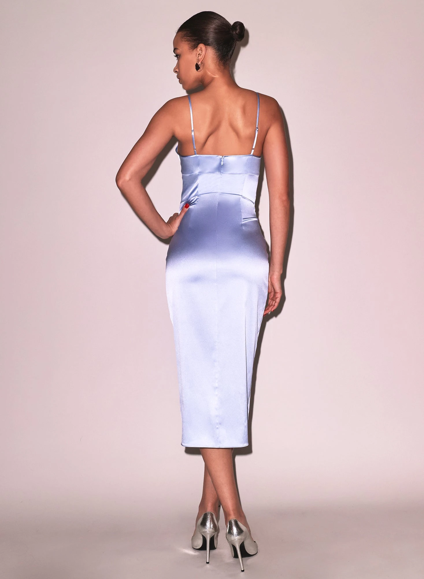 Fleur Du Mal Silk Zip Slip 5 Fleur Du Mal Silk Zip Slip - Image 3