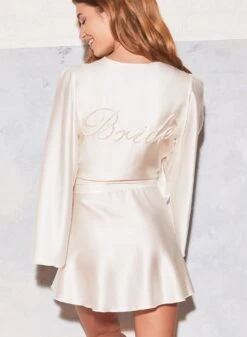 Fleur Du Mal Bride Embroidered Angel Sleeve Robe -Fleur du Mal Shop FL 082021 1 0950crop