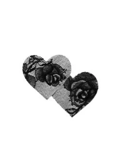 Fleur Du Mal Bouquet Lace Heart Nipple Pasties