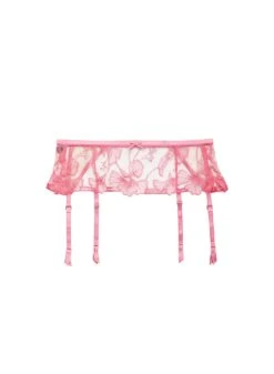 Fleur Du Mal Harper Embroidery Garter Belt 12 Fleur Du Mal Harper Embroidery Garter Belt -Fleur du Mal Shop Harper garter flat