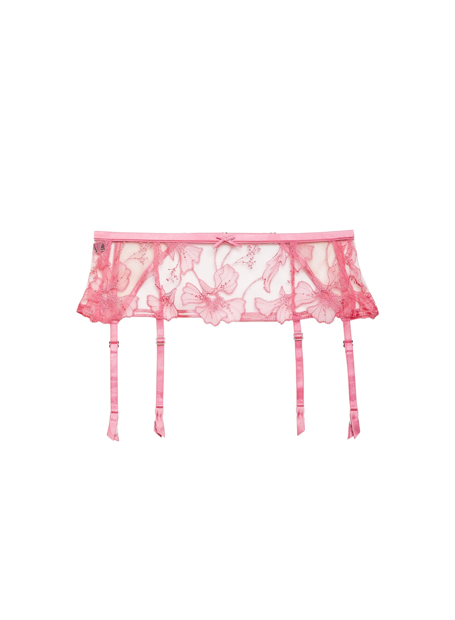 Fleur Du Mal Harper Embroidery Garter Belt 5 Fleur Du Mal Harper Embroidery Garter Belt - Image 3