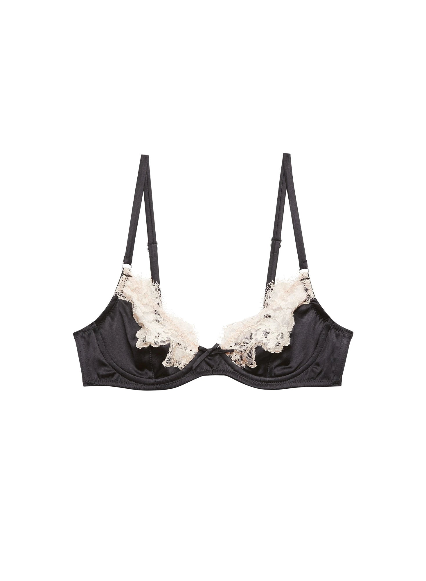Fleur Du Mal Juliet Lace Demi Bra 5 Fleur Du Mal Juliet Lace Demi Bra - Image 3