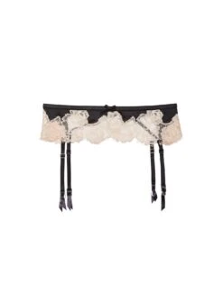 Fleur Du Mal Juliet Lace Garter Belt 12 Fleur Du Mal Juliet Lace Garter Belt -Fleur du Mal Shop JulietLaceGarterBelt flat