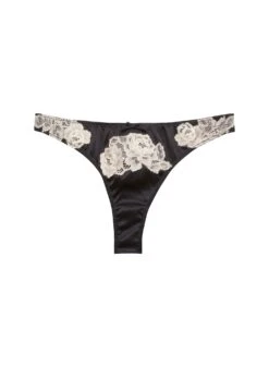 Fleur Du Mal Juliet Lace Thong -Fleur du Mal Shop JulietLaceThong flat