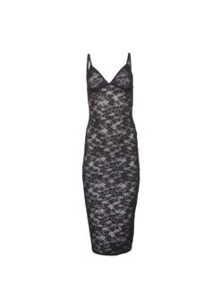 Fleur Du Mal Le Stretch Lace Slip Dress -Fleur du Mal Shop LeStretchLaceSlipDressflat