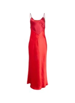 Fleur Du Mal Scarlet Slip Dress 12 Fleur Du Mal Scarlet Slip Dress -Fleur du Mal Shop SilkZipperMaxiSlipDressFlat