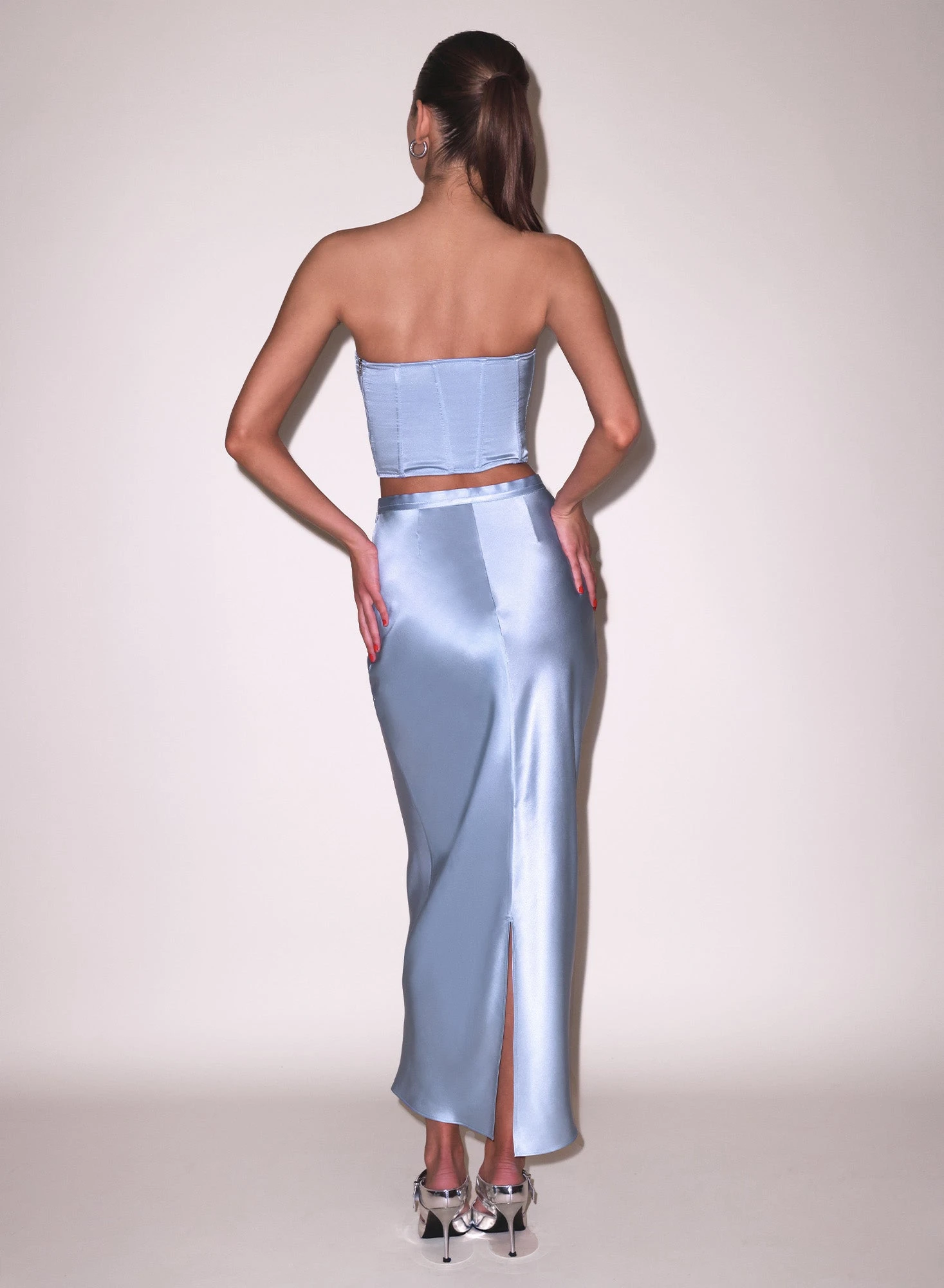 Fleur Du Mal Silk Corset Top 6 Fleur Du Mal Silk Corset Top - Image 4