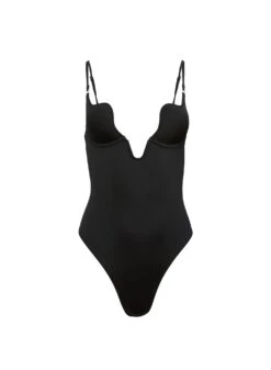 Fleur Du Mal Seduce U-Plunge One Piece -Fleur du Mal Shop U PlungeSwim Flat
