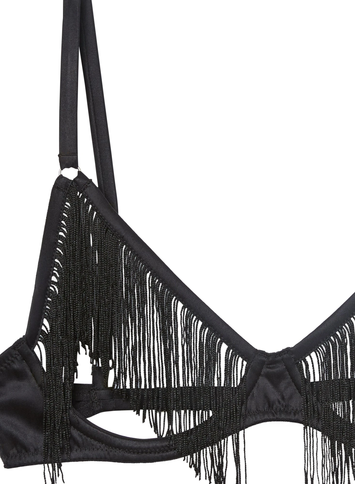 Fleur Du Mal Fringe Ouvert Bra 6 Fleur Du Mal Fringe Ouvert Bra - Image 4