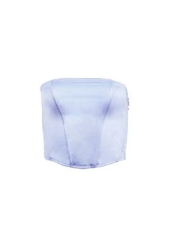 Fleur Du Mal Silk Corset Top 10 Fleur Du Mal Silk Corset Top -Fleur du Mal Shop blue corset flat