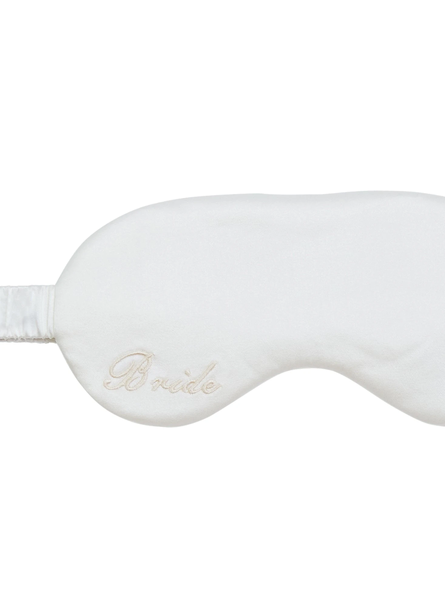 Fleur Du Mal Bridal Silk Eye Mask 4 Fleur Du Mal Bridal Silk Eye Mask - Image 2