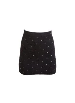 Fleur Du Mal Cashmere Mini Skirt -Fleur du Mal Shop cashmereskirtflat